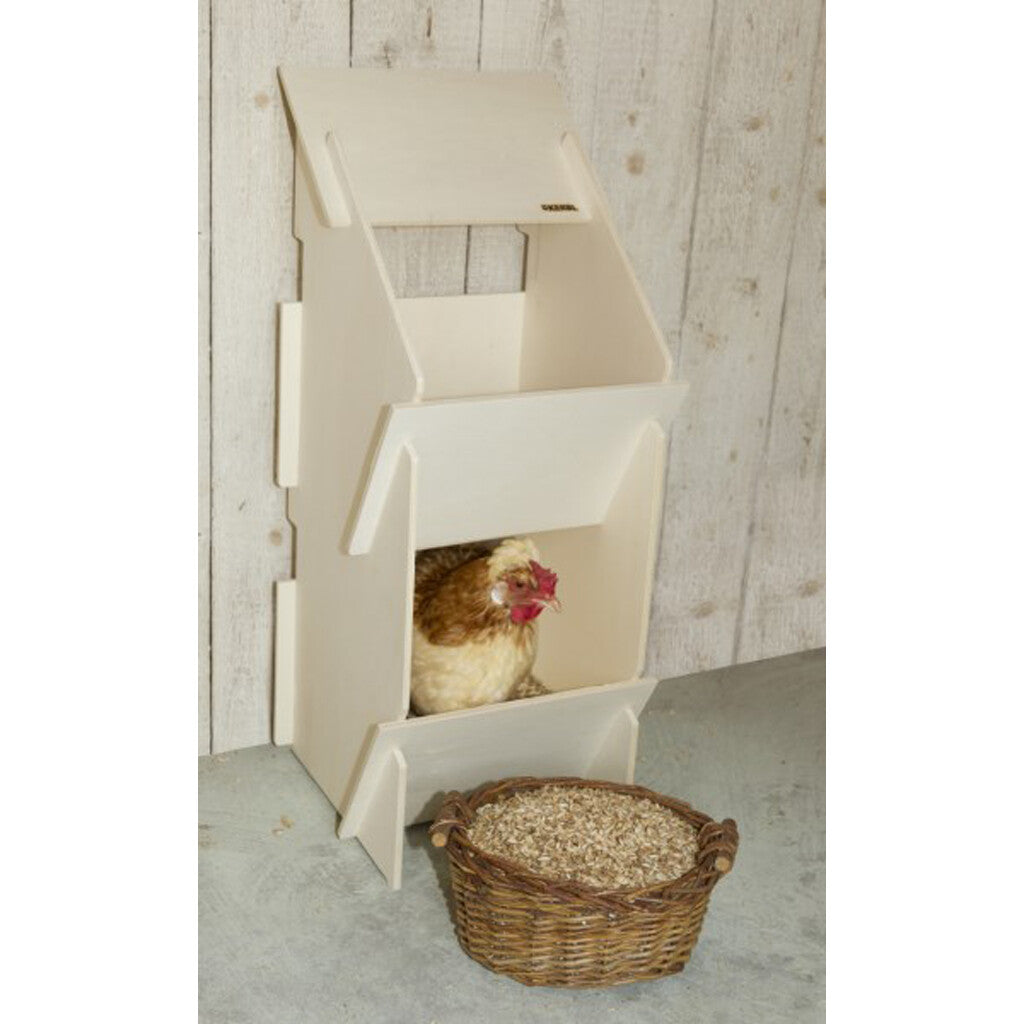 Kerbl Pluimvee Duo Legnest Hout